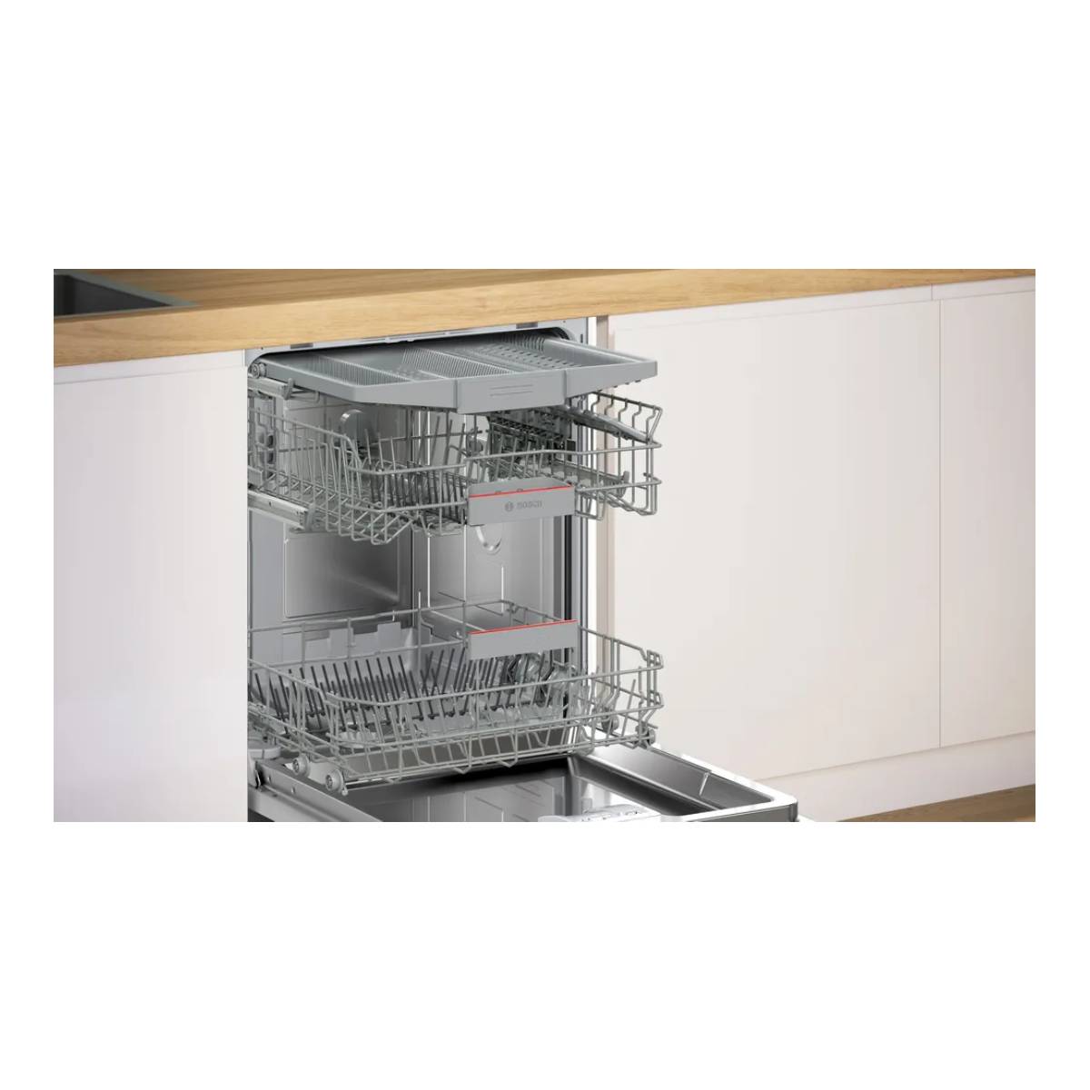 BOSCH SMV4EVX04E Πλήρως Εντοιχιζόμενο Πλυντήριο Πιάτων 60 cm, Άσπρο | Bosch| Image 3