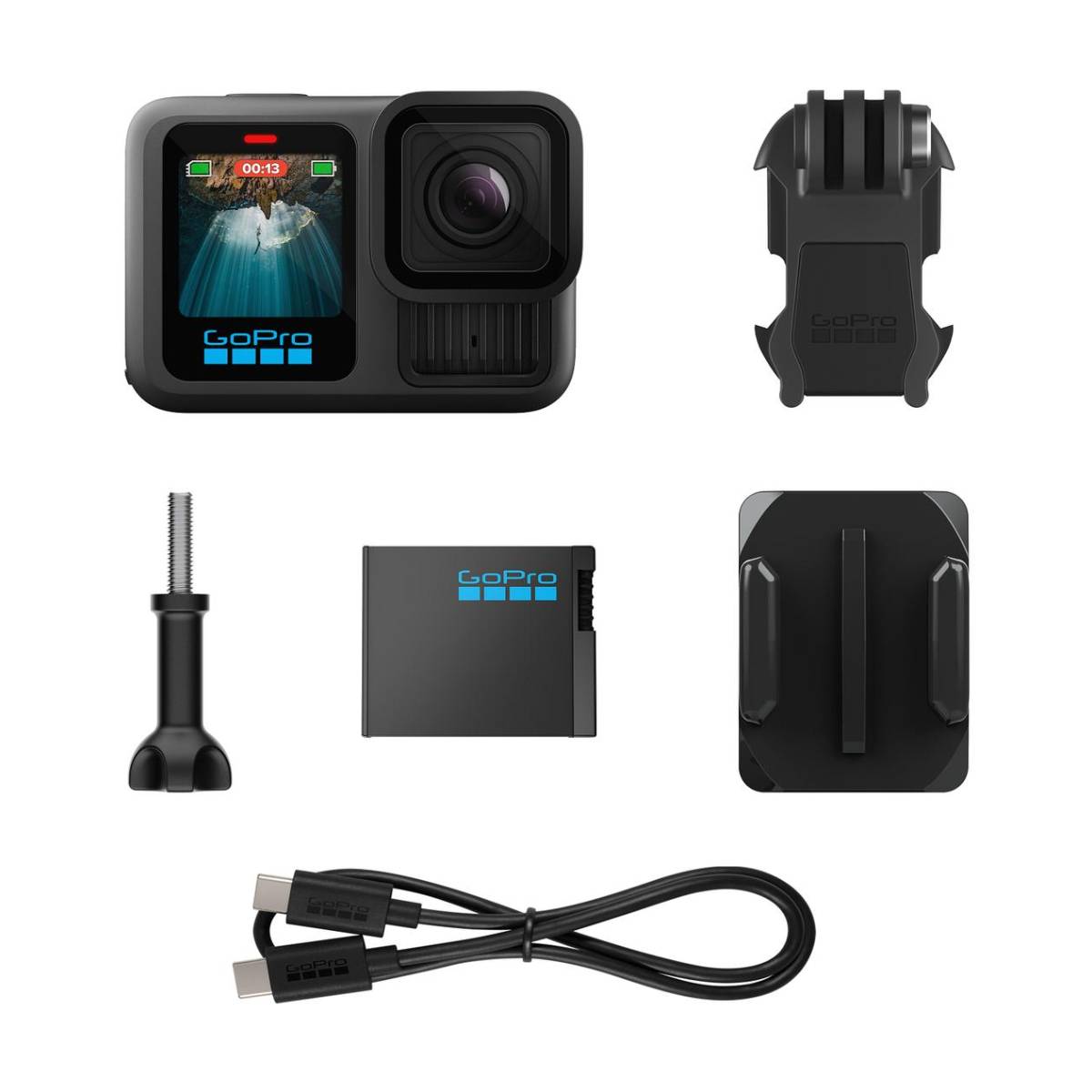 GO-PRO Hero 13 Κάμερα Δράσης, Μαύρο | Go-pro| Image 4