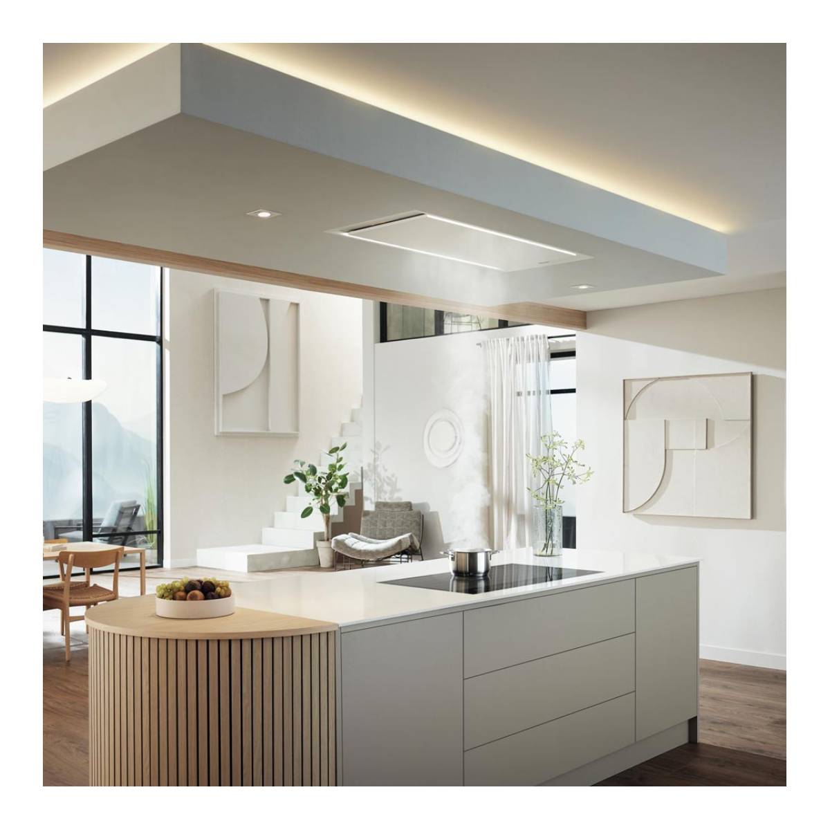 MIELE DAC4240 Stella Ambient Απορροφητήρας Οροφής 114.5cm, Άσπρο | Miele| Image 3