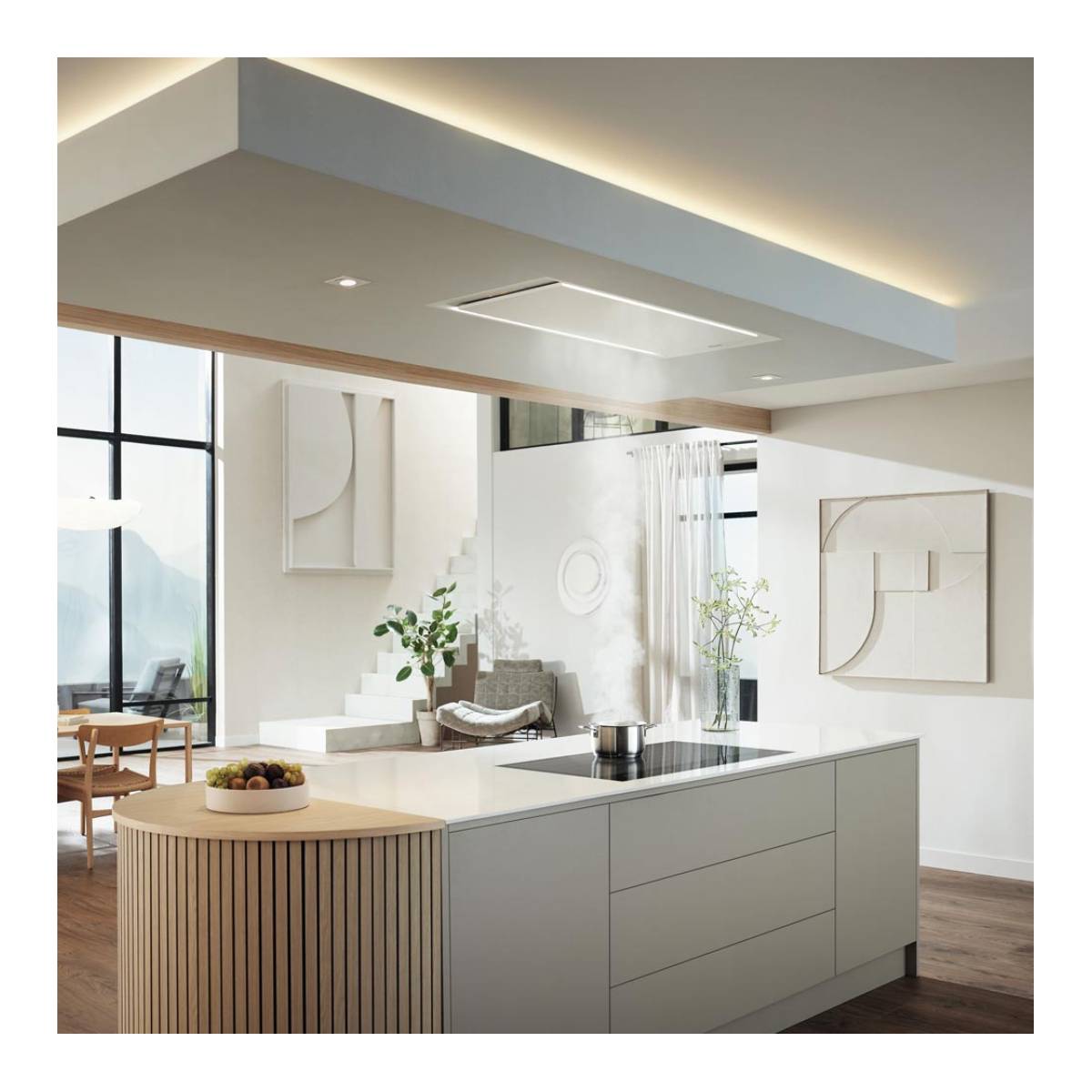MIELE DAC4240 Stella Ambient Απορροφητήρας Οροφής 114.5cm, Ανοξείδωτο Ατσάλι | Miele| Image 3