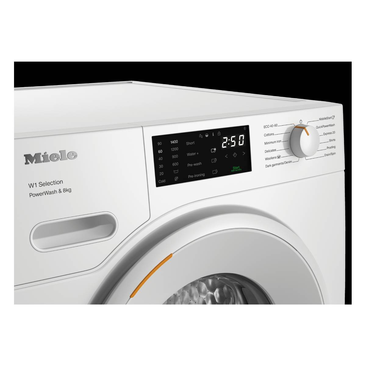 MIELE WSB363WCS Πλυντήριο Ρούχων 8 kg, Άσπρο | Miele| Image 2