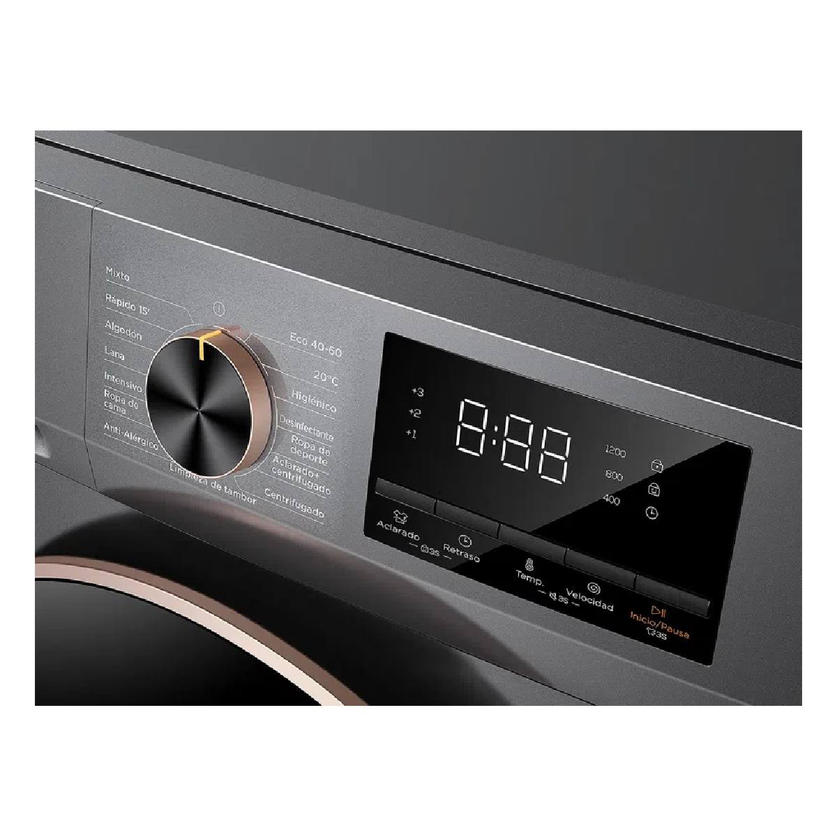 TCL FP1012SA0UK Πλυντήριο Ρούχων 10kg, Ασημί | Tcl| Image 3