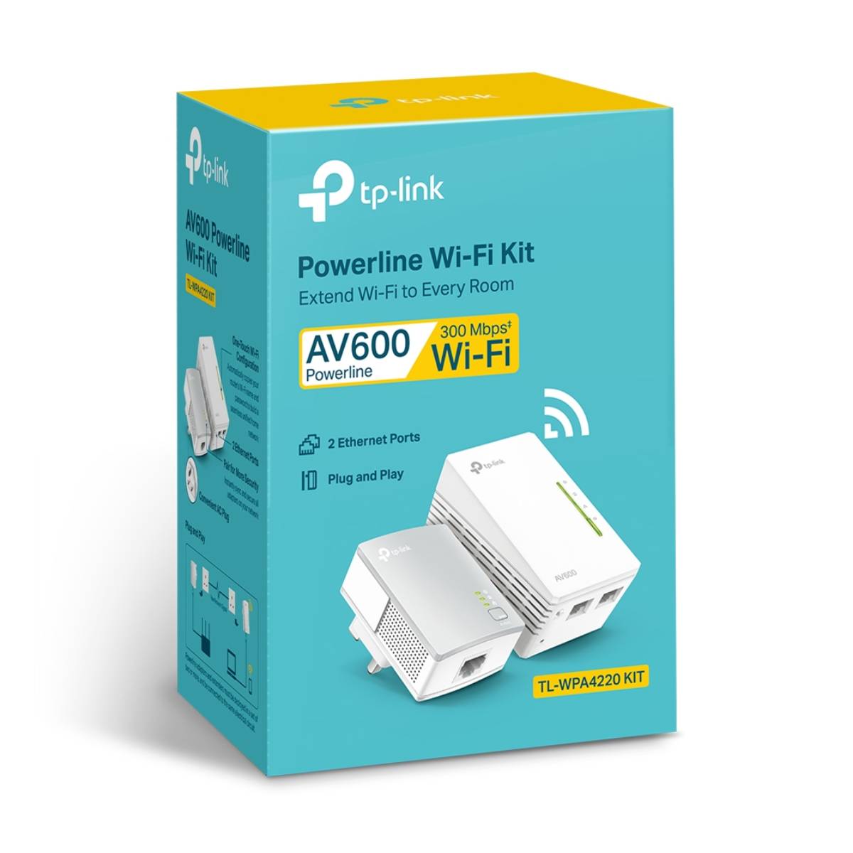 TP-LINK TL-WPA42220 KIT ΑV600 Wi-Fi Ενισχυτής Σήματος | Tp-link| Image 4