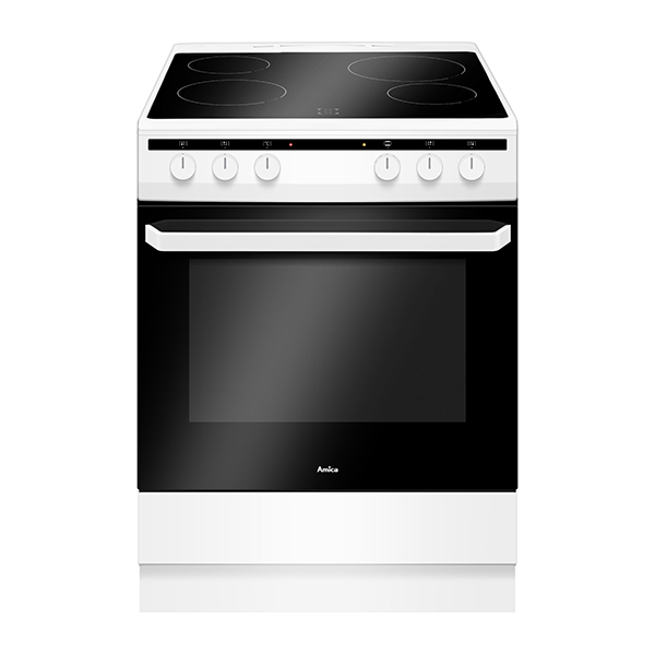 Image of suggested product: AMICA 6018CE3.333EHQW Ηλεκτρική Κεραμική Κουζίνα 60cm, Άσπρο