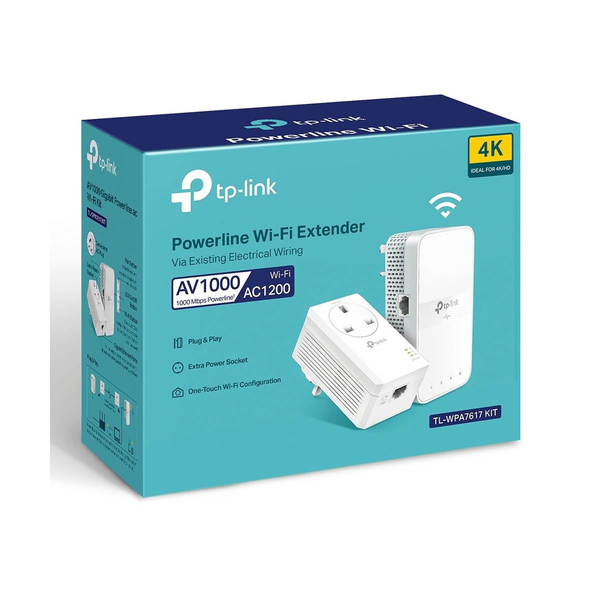 TP-LINK TL-WPA7617 Powerline Σετ Ενισχυτής Σήματος | Tp-link| Image 4
