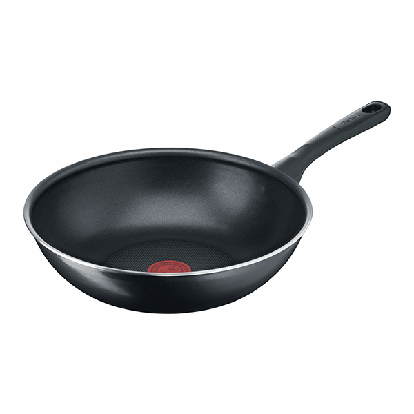 TEFAL B55819 Day by Day Wok Tηγάνι, 28 cm, Μαύρο