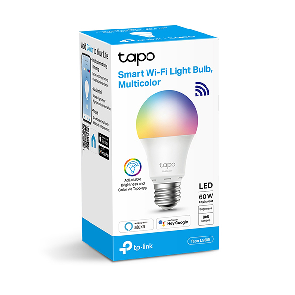 TP-LINK TAPO L530E Smart Led Wi-Fi Λάμπα, Πολύχρωμο | Tp-link| Image 2