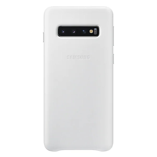 SAMSUNG Δερμάτινη Θήκη για Galaxy S10, Άσπρο