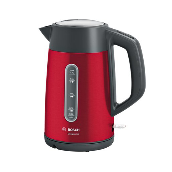 BOSCH TWK4P434 Βραστήρας DesignLine, Kόκκινο