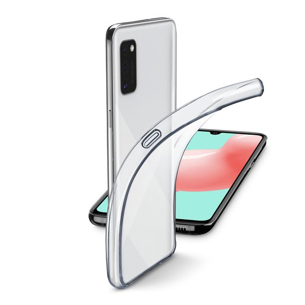 CELLULAR LINE Διαφανής Θήκη Σιλικόνης για Samsung Galaxy A41 Smartphone
