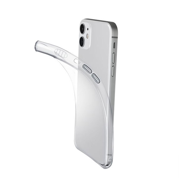 CELLULAR LINE Διαφανής Θήκη Σιλικόνης για iPhone 12 Smartphone