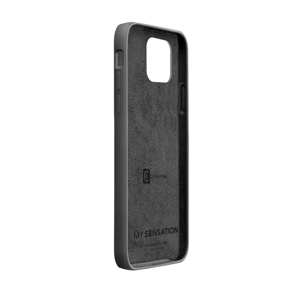 CELLULAR LINE Θήκη Σιλικόνης για iPhone 12 Mini Smartphone, Μαύρο | Cellular-line| Image 2