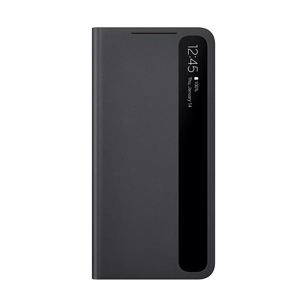 SAMSUNG Smart Clear View Θήκη για Samsung Galaxy S21+ Smartphone, Μαύρο