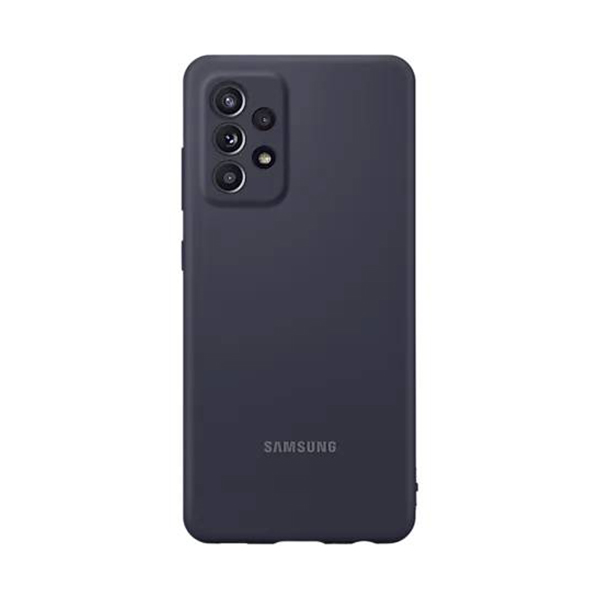 SAMSUNG Θήκη Σιλικόνης για Samsunγ Galaxy A72 Smartphone, Μαύρο