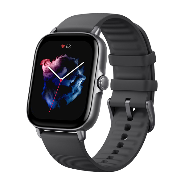 AMAZFIT W2035OV1N GTS 3 Smartwatch, Black