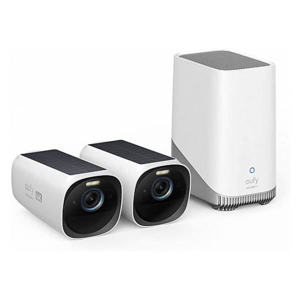 Image of suggested product: ANKER S330 Eufy (EUFYCAM 3) Ασύρματη Smart Κάμερα Εξωτερικού Χώρου, Σετ Απο 2 Κάμερες Με Μπαταρία