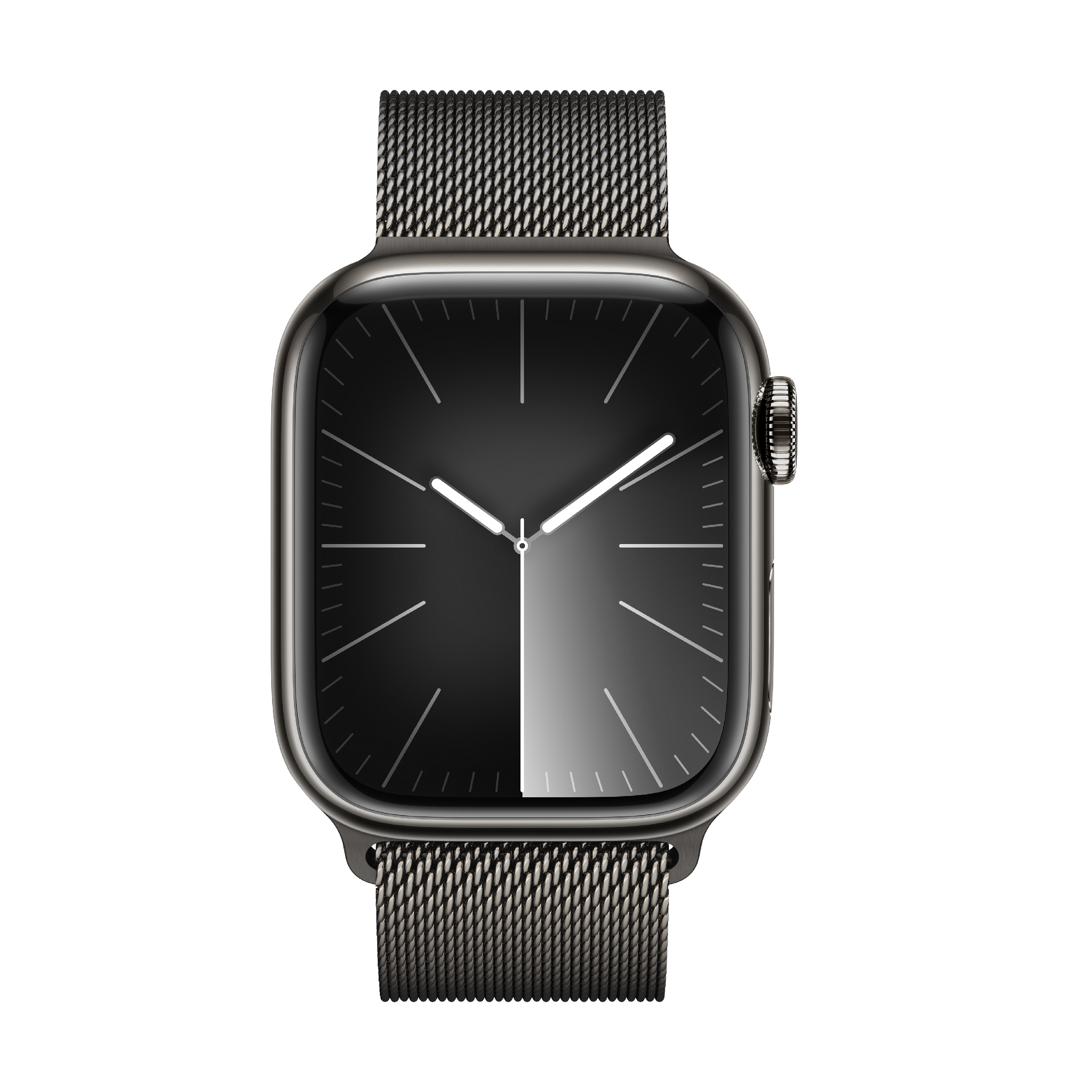 Image of suggested product: APPLE Smartwatch Series 9 GPS + Cellular 45 mm,Graphite Stainless Steel με Graphite Milanese Λουράκι