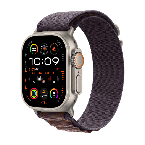 APPLE MT5Q3ZM/A Alpine Loop Λουράκι για Apple Watch, Indigo Alpine | Apple| Image 2