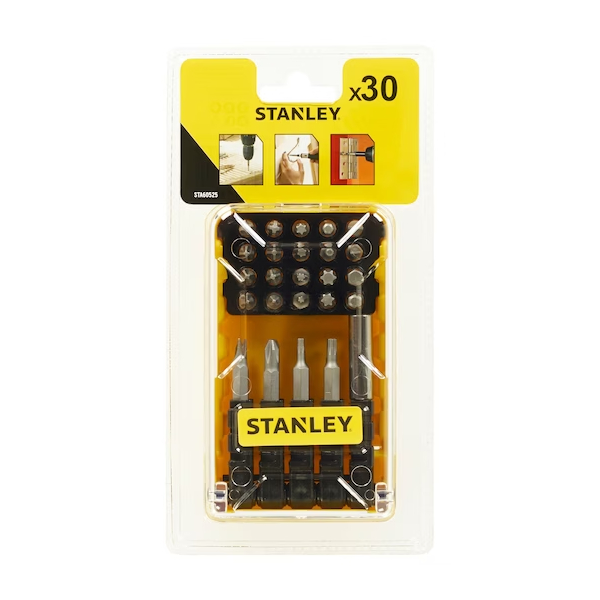 Image of suggested product: STANLEY STA60525-XJ Κασετίνα με μύτες βιδώματος 30τμχ