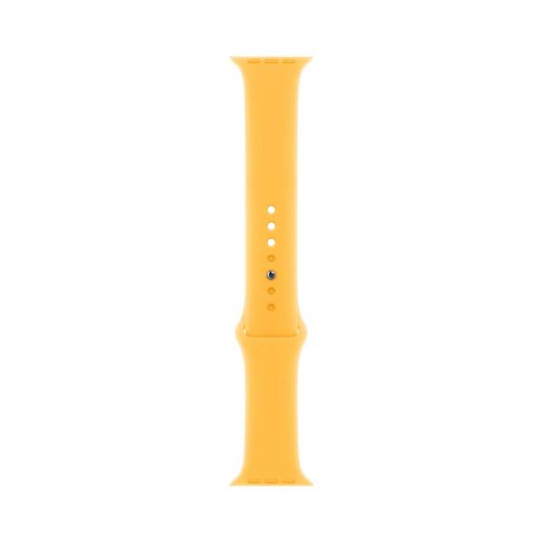 APPLE MWMP3ZM/A Sport Λουράκι Σιλικόνης S/M για Apple Watch, Sunshine