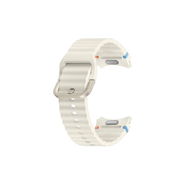 SAMSUNG Galaxy Watch7 Αθλητικό Λουράκι, Cream