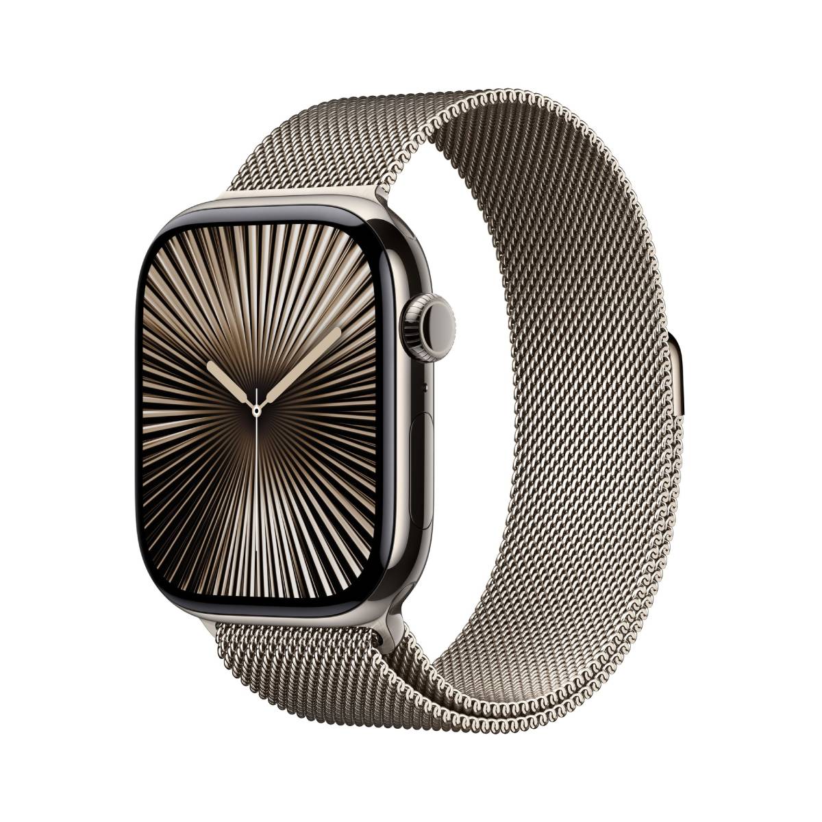 APPLE Smartwatch Series 10 GPS + Cellular 46mm, Natural Titanium with Natural Milanese Loop, S/M | Apple| Image 2