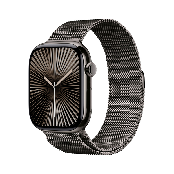 APPLE Smartwatch Series 10 GPS + Cellular 46mm, Slate Titanium with Slate Milanese Loop, M/L | Apple| Image 2
