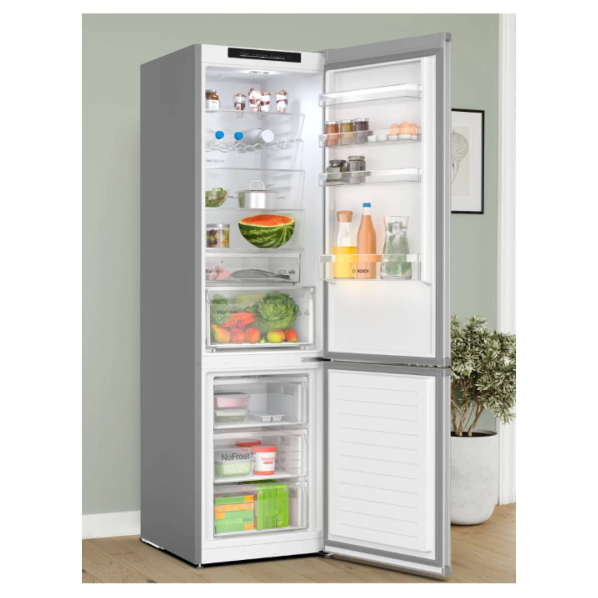 BOSCH KGN392LCF Ψυγείο με Κάτω Θάλαμο, Inox | Bosch| Image 3