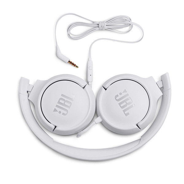 JBL Tune T500 On-Ear Ενσύρματα Ακουστικά, Άσπρο | Jbl| Image 3