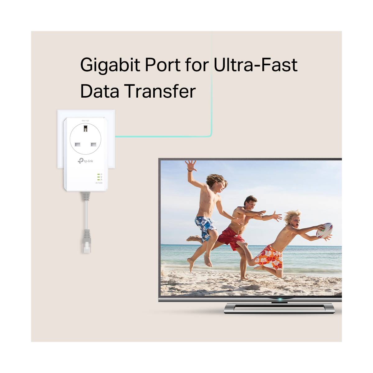 TP-LINK TL-PA7017P AV1000 Kit V2 Ενισχυτής Σήματος | Tp-link| Image 3