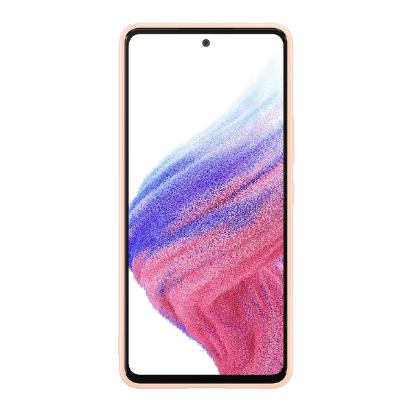 SAMSUNG Silicone Case for Samsung Galaxy A53 Smartphone, Pink | Samsung| Image 3