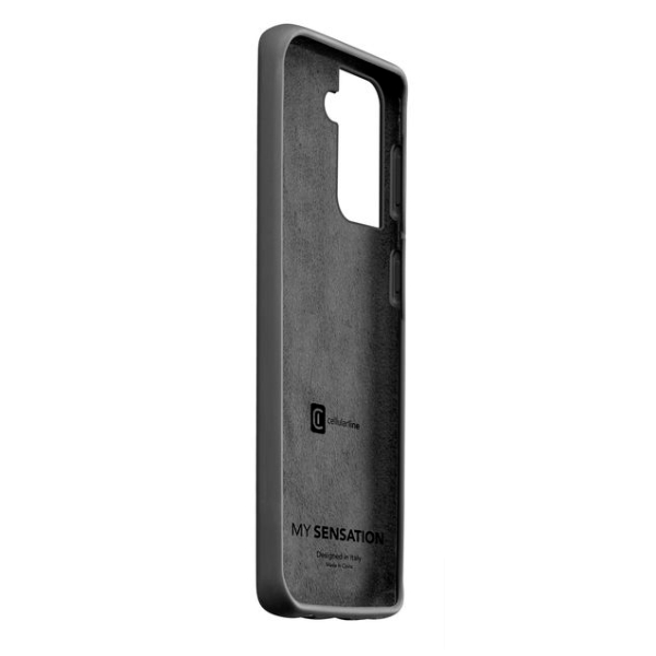 CELLULAR LINE Sensation Silicone Case for Samsung Galaxy S22+ Smartphone, Black | Cellular-line| Image 2