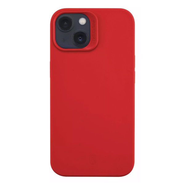 CELLULAR LINE Sensation Silicone Case for iPhone 14 Smartphone, Red | Cellular-line| Image 2
