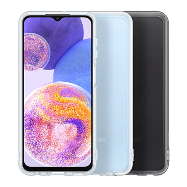 SAMSUNG Soft Clear Θήκη για Samsung Galaxy A23 Smartphone, Διαφανής | Samsung| Image 3