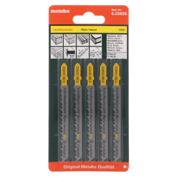 Image of suggested product: METABO 623635000 Λάμες για Σέγα