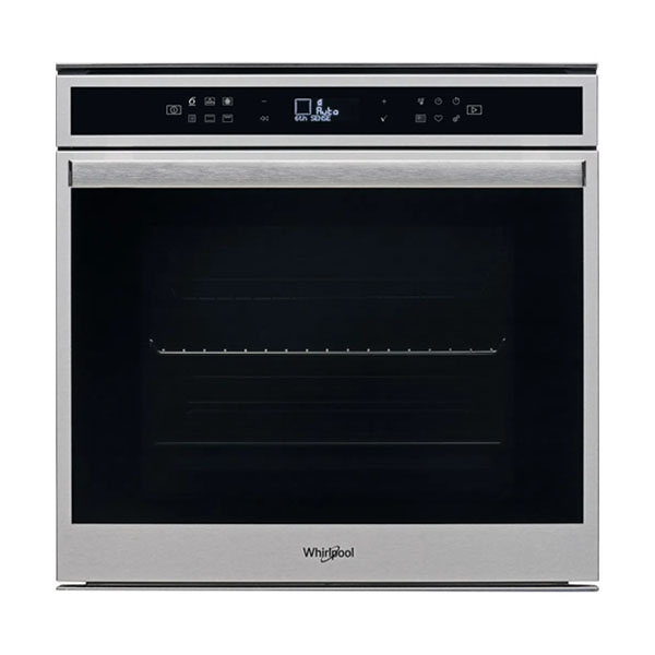 WHIRLPOOL 9W-W6OM44S1P Εντοιχιζόμενος Φούρνος με Πυρόλυση, Ασημί