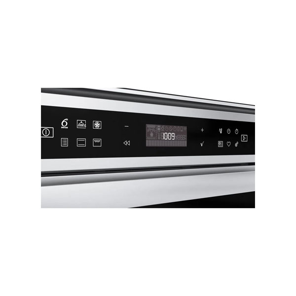 WHIRLPOOL 9W-W6OM44S1P Εντοιχιζόμενος Φούρνος με Πυρόλυση, Ασημί | Whirlpool| Image 4