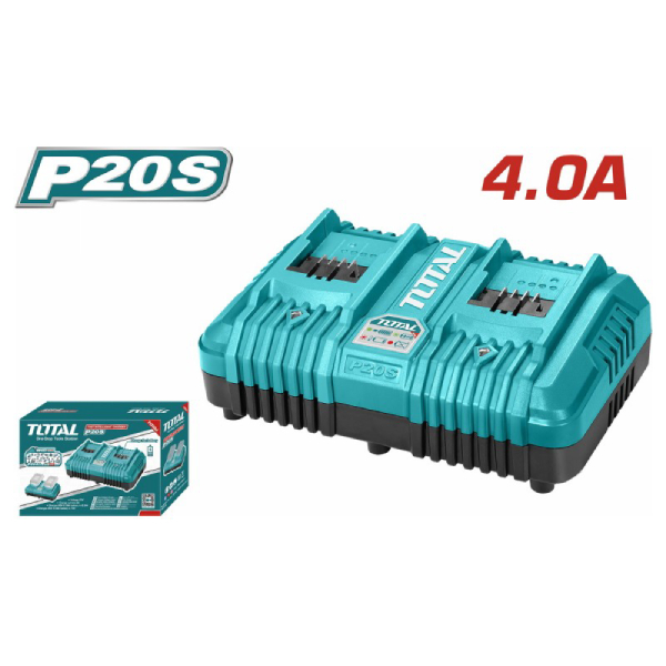 Image of suggested product: TOTAL TOT-TCLI2024 Ταχυφορτιστής Διπλός 20V