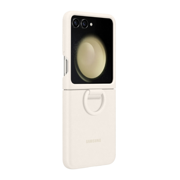 SAMSUNG PF731TUEGWW Silicone Θήκη για Samsung Flip 5, Cream | Samsung| Image 2