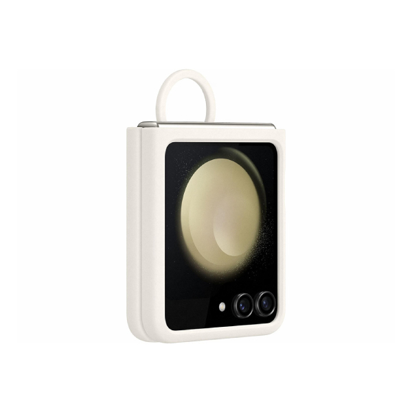 SAMSUNG PF731TUEGWW Silicone Θήκη για Samsung Flip 5, Cream | Samsung| Image 3