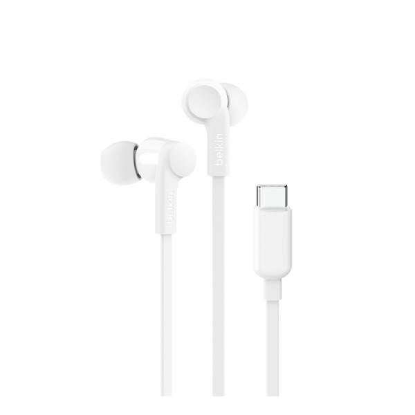 Image of suggested product: BELKIN BLK-G3H0002BTWHT Ακουστικά με Υποδοχή USB-C, Άσπρο