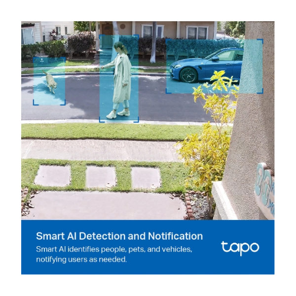 TP-LINK TAPO C420 2K Ασύρματη Smart Wi-Fi Κάμερα Εξωτερικού Χώρου Με Μπαταρία | Tp-link| Image 4