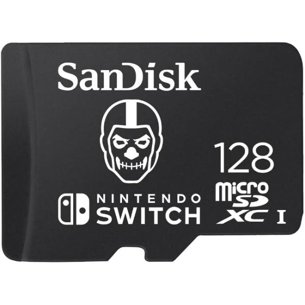 Image of suggested product: SANDISK Nintendo Switch MicroSDXC Memory Card Fortnite, 128 GB