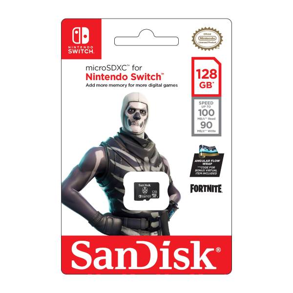 SANDISK Nintendo Switch MicroSDXC Κάρτα Μνήμης Fortnite, 128 GB