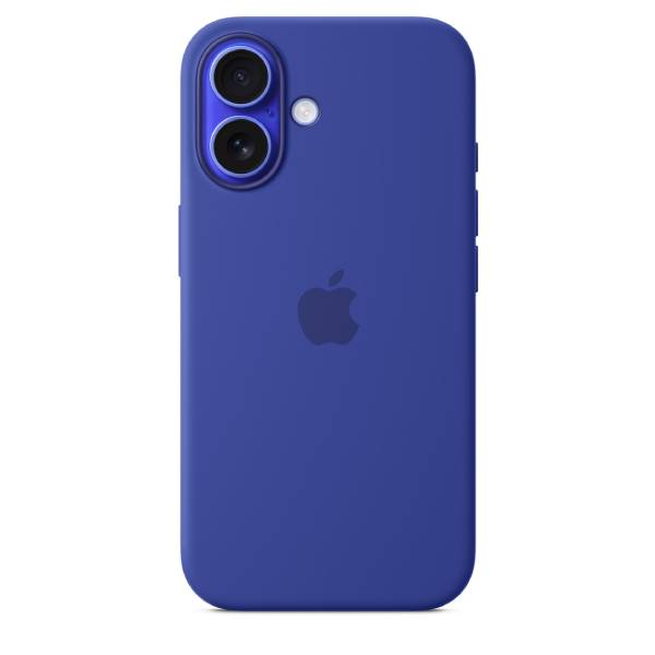 APPLE Θήκη Σιλικόνης Με MagSafe Για iPhone 16 Smartphone, Ultramarine Μπλε