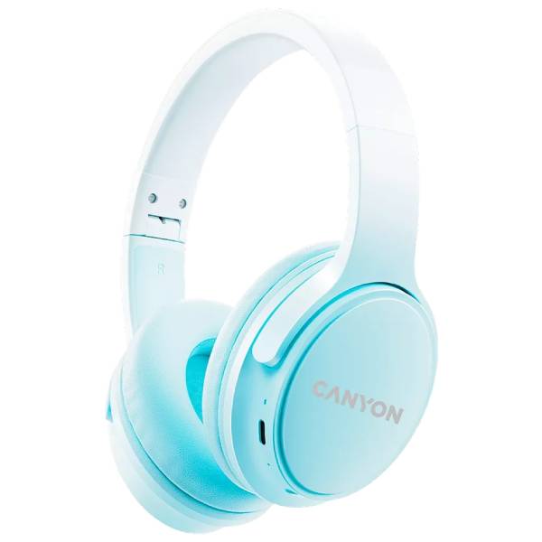 Image of suggested product: CANYON OnRiff 4 Over-Ear Ασύρματα Ακουστικά με Μικρόφωνο, Μπλε