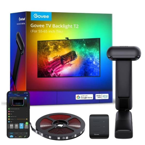GOVEE H605C Envisual T2, Οπίσθιος Φωτισμός LED για Τηλεοράσεις 55-65"
