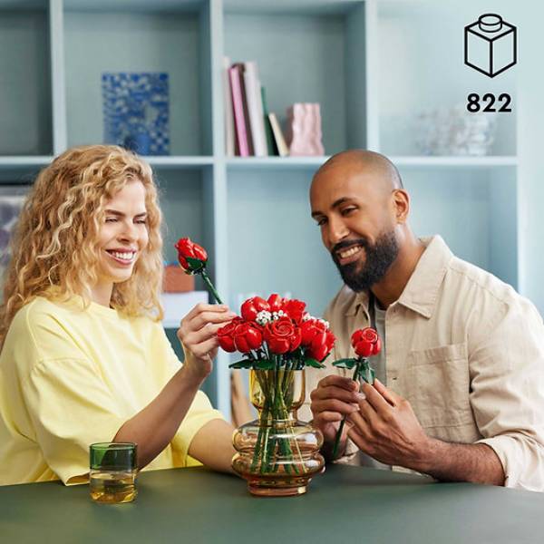 LEGO Botanicals: Μπουκέτο με Τριαντάφυλλα | Lego| Image 4