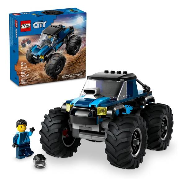 LEGO® City: Blue Monster Truck Off-Road Toy
