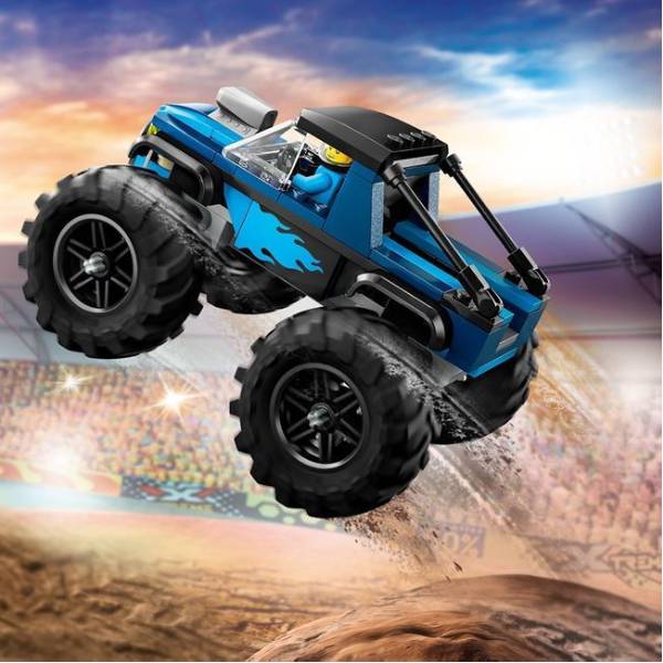 LEGO® City: Blue Monster Truck Off-Road Toy | Lego| Image 3